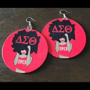Delta Sigma Theta Earrings
